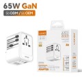 LD 65W GAN Universal All-In-One Adapter - Gadget Man Ireland
