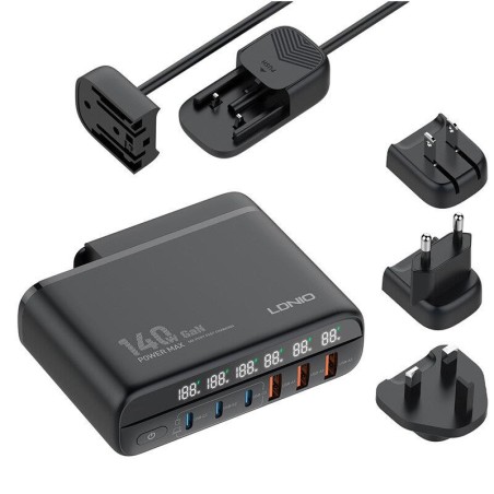 LD 140W GaN Fast Desktop Charger - Gadget Man Ireland