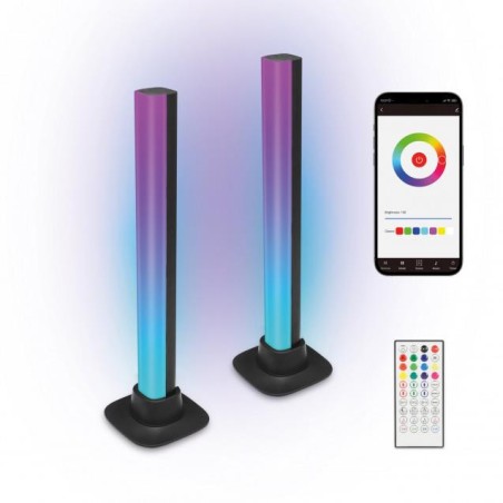 Gadget Man Ireland - Ksix Smartled Light Bars Rgbic/Wifi