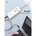 Ldnio 65W 1Gang Power Strip 2 x USB-C - Gadget Man Ireland