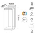 Ginny Metal Rechargeable Table Lamp 2.2W - Gadget Man Ireland