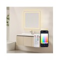 KSIX Aqua Smart Mirror with Speaker - Gadget Man Ireland
