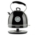 BOURGINI Retro Thermo Kettle 1.7L Black - Gadget Man Ireland