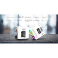HF Music Box 100W Bluetooth Speaker Silver with 2 Mics - Gadget Man Ireland