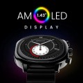 HF AIX 1.43” AMOLED Smart Watch Silver with Bluetooth Call - Gadget Man Ireland