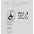 HiFuture Fusion Hybrid ANC EarPods BT 5.3 – Black - Gadget Man Ireland