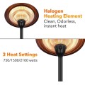 Table-Top Patio Heater 1500W Black – Gadget Man Ireland