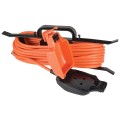Weatherproof Outdoor 1 Gang Socket with 5m Cable – IP54 Rated - Gadget Man Ireland