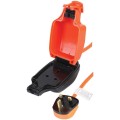 Weatherproof Outdoor 1 Gang Socket with 5m Cable – IP54 Rated - Gadget Man Ireland