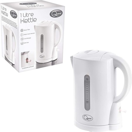 Gadget Man Ireland - Quest Cordless 1ltr Kettle White