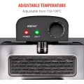 Alpina Deep Double Fryer 5L with 3 Baskets – Adjustable Thermostat - Gadget Man Ireland