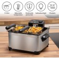 Alpina Deep Double Fryer 5L with 3 Baskets – Adjustable Thermostat - Gadget Man Ireland