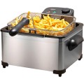 Alpina Deep Double Fryer 5L with 3 Baskets – Adjustable Thermostat - Gadget Man Ireland
