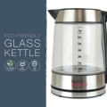 1.7L Cordless Glass Kettle - Gadget Man Ireland