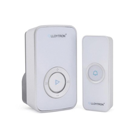Wireless Plug-In Doorbell | White - Gadget Man Ireland