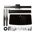 Nedis Full Motion TV Stand 32”–65” with Glass Base – 45kg Load - Gadget Man Ireland
