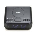Groove Atlas Alarm Clock Radio with Wireless QI Charging – Gadget Man Ireland