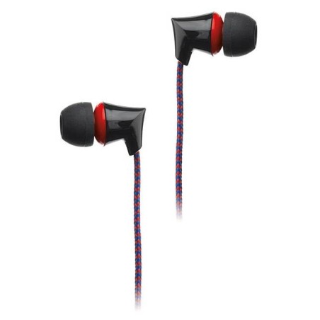 Intempo Red Flex Fabric Cable Earphones
