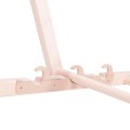 Wooden Deck Chair | Beige Grey - Gadget Man Ireland
