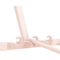 Wooden Deck Chair | Red & White - Gadget Man Ireland