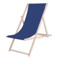 Wooden Deck Chair- Blue - Gadget Man Ireland