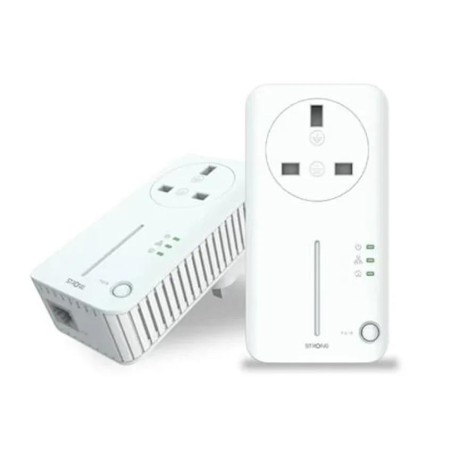 STRONG AV600 Powerline Kit with Passthrough - Gadget Man Ireland