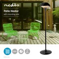 Nedis Patio Heater 1.5kW with 200cm Pole - Gadget Man Ireland