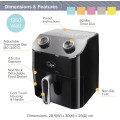 Quest 4.5L Manual Air Fryer - Gadget Man