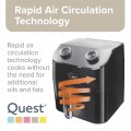 Quest 4.5L Manual Air Fryer - Gadget Man