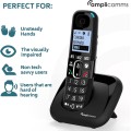 Gadget Man Ireland - Amplicomms ATL1423440 BigTel 1500 Cordless Phone