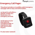 Gadget Man Ireland - Amplicomms ATL1424102 BigTel 50 Alarm Plus | Black