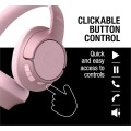 Clam Fuse Hybrid ANC Pink Headphones – Gadget Man Ireland