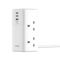 LDNIO 4-Gang Power Tower with 3 USB Ports - Gadget Man Ireland