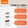 LDNIO 4-Gang Power Tower with 3 USB Ports - Gadget Man Ireland