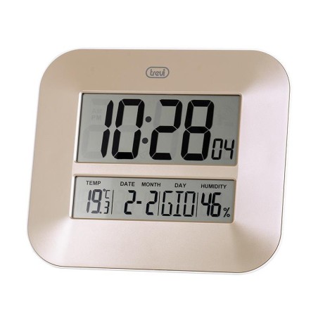 TREVI Large Display Digital Clock Bronze – Gadget Man Ireland