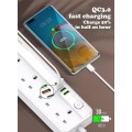 LDNIO 5-Gang Power Strip with 4 USB Ports - Gadget Man Ireland