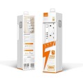 LDNIO 5-Gang Power Strip with 4 USB Ports - Gadget Man Ireland