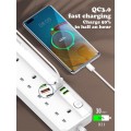 LDNIO 5-Gang Power Strip with 4 USB Ports - Gadget Man Ireland