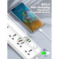 LDNIO 5-Gang Power Strip with 4 USB Ports - Gadget Man Ireland