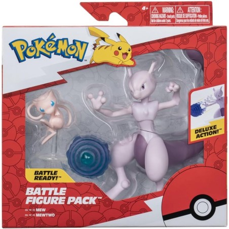 Pokémon Mewtwo & Mew 2-Figure Battle Pack – Gadget Man Ireland