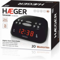 Haeger Digital Alarm Clock Radio - Gadget Man Ireland