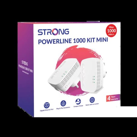 STRONG AV1000 Mini Wi-Fi Powerline Kit - Gadget Man Ireland