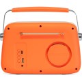 Madison Retro FM Bluetooth Radio (Orange) - Gadget Man Ireland
