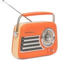 Madison Retro FM Bluetooth Radio (Orange) - Gadget Man Ireland
