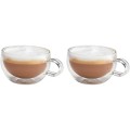 Judge Duo 2 Piece Cappuccino Glass Set 250ml - Gadget Man Ireland