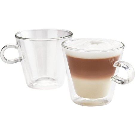 Judge Duo 2 Piece Latte Glass Set with Handle – Gadget Man Ireland