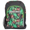 Minecraft Double Pocket Backpack – Official School Bag | Gadget Man Ireland