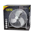 14" High Velocity 3-Speed Chrome Floor Fan - Gadget Man Ireland