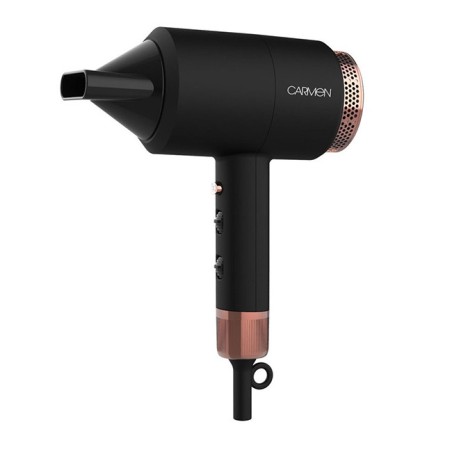 Carmen C81103COP 1800W Compact Hair Dryer Black - Gadget Man Ireland