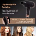 Carmen C81103COP 1800W Compact Hair Dryer Black - Gadget Man Ireland